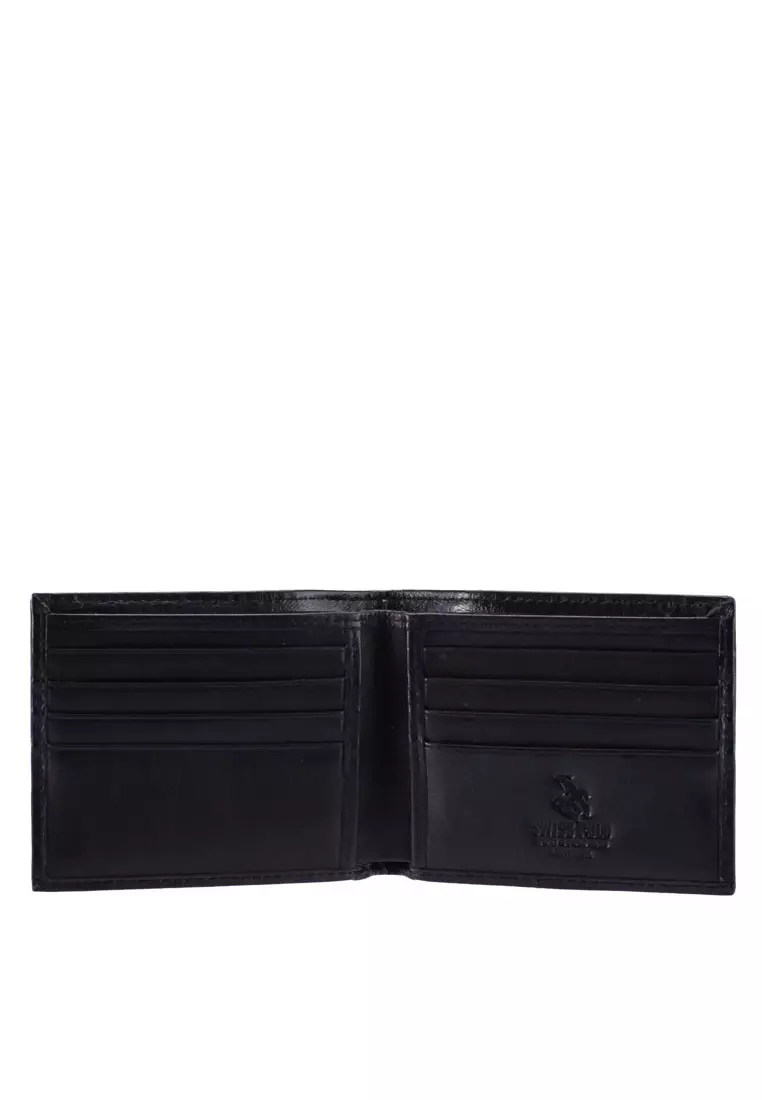 Men's RFID Blocking Bi Fold Wallet (Dompet Bi Fold Pria RFID Blocking) - Hitam