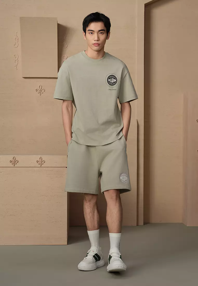 MEN'S VINTAGE PALLADIUM LOGO LOOSE FIT SHORTS
