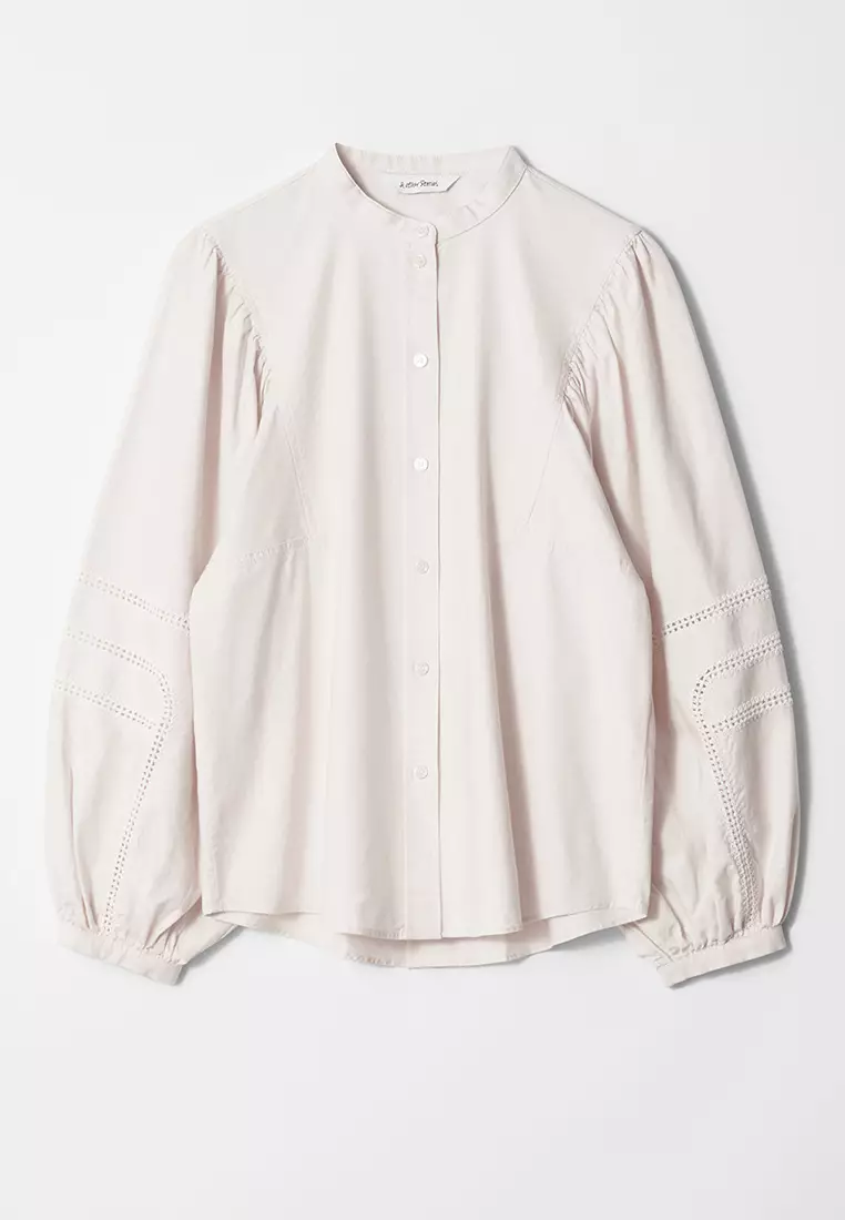 Voluminous Sleeve Blouse