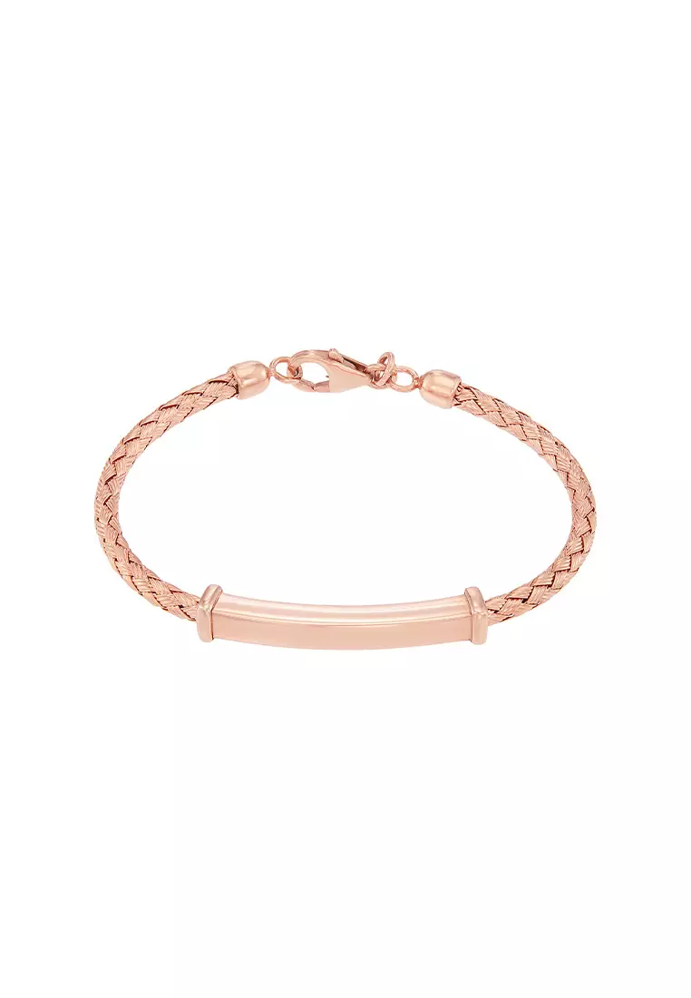 HABIB 925 Silver Bangle CJ-2-SCH TR3 TB(R)