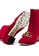 Gucci red Gucci GG Marmont Velvet Women's Boots in Red A3E72SH3E02C54GS_6