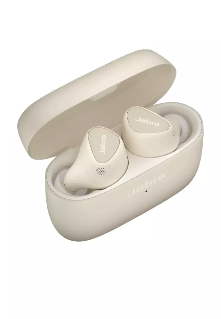 Buy JABRA Jabra Elite 5 True Wireless Earbuds Bluetooth Headset Gold Beige 2024 Online ZALORA
