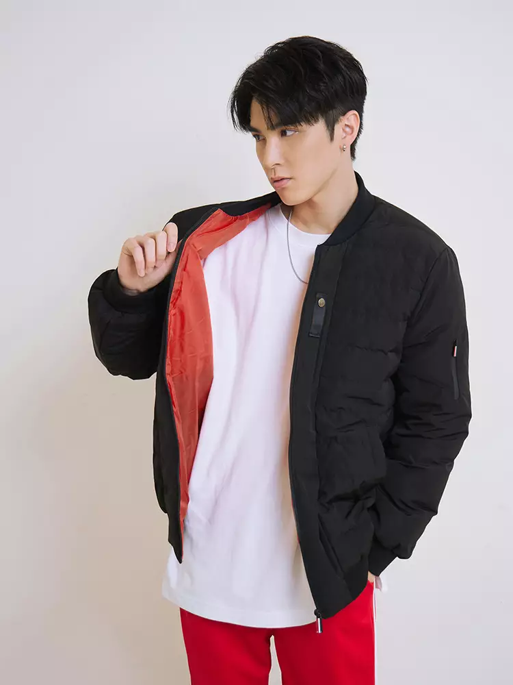Down online flight jacket