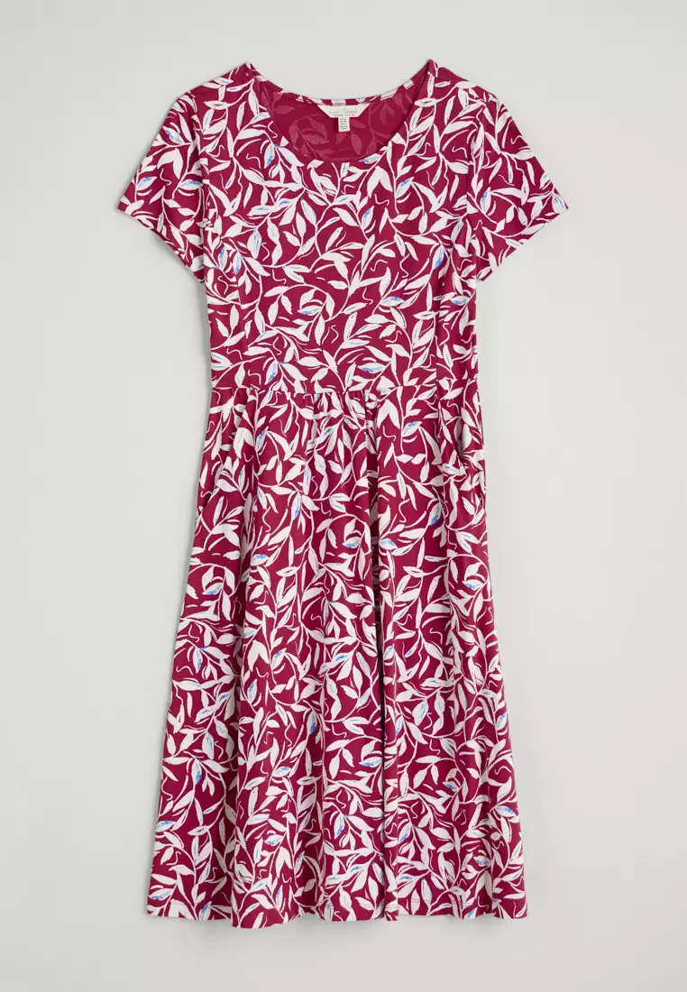 Buy Seasalt Cornwall Seasalt Cornwall Red April Dress 2025 Online | ZALORA