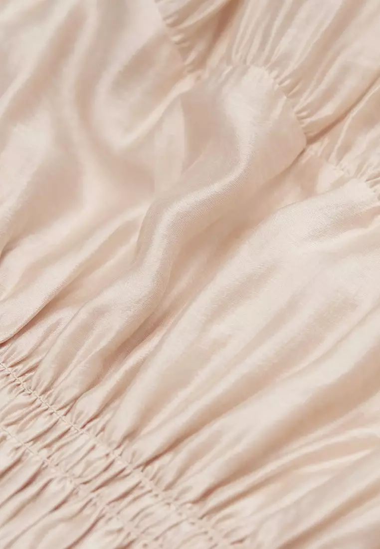 Ruched Midi Dress