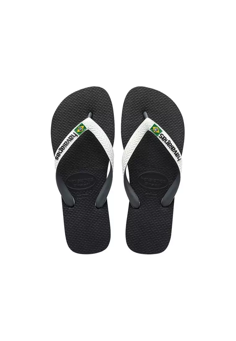 Black havaianas store with gem