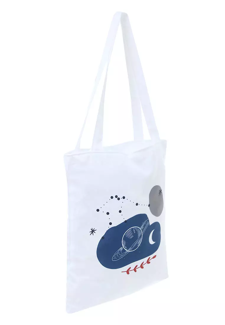 Zena Tote Bag Woman Design Casual Quality Premium - WRS5White