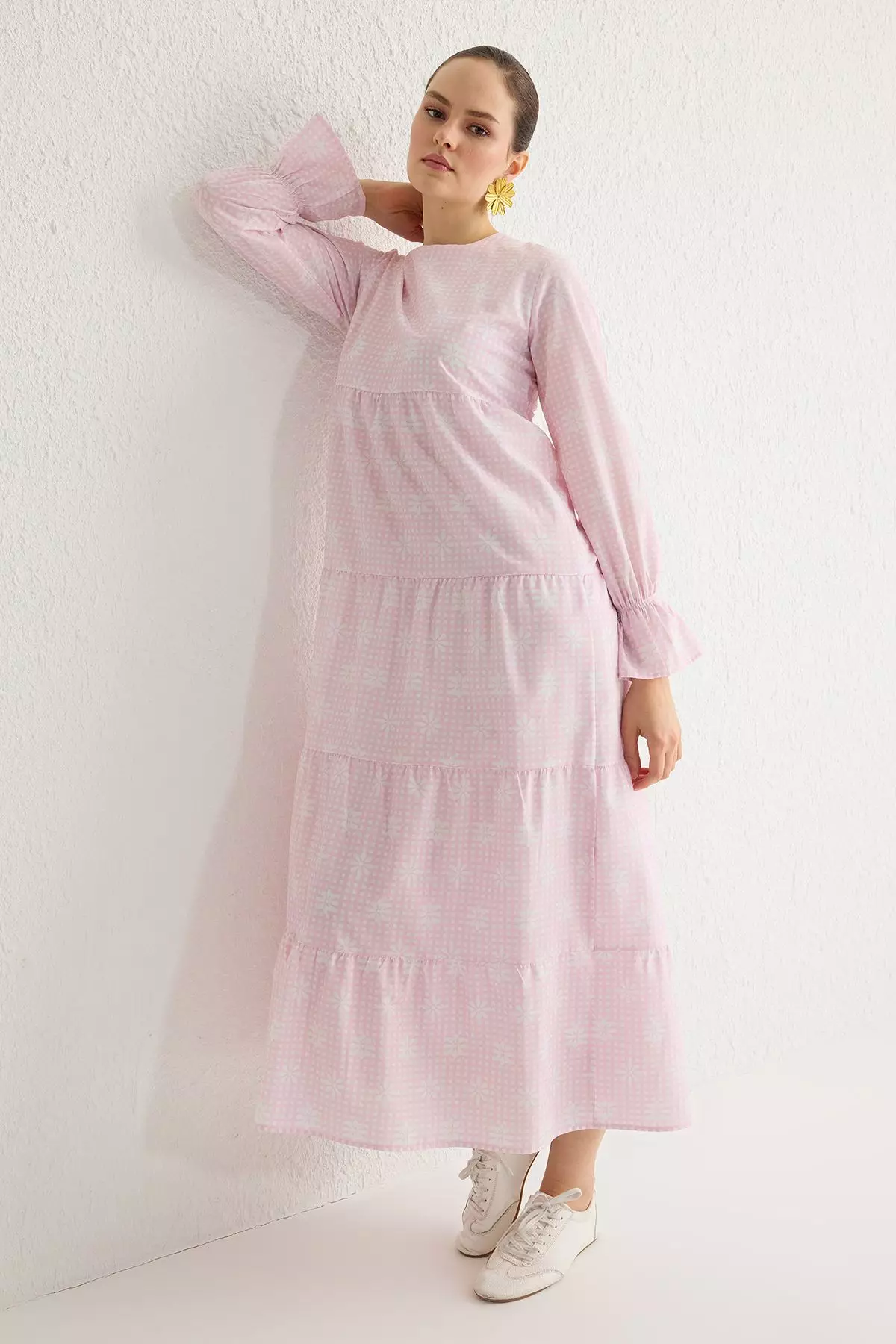 MODEST Floral Maxi Dress