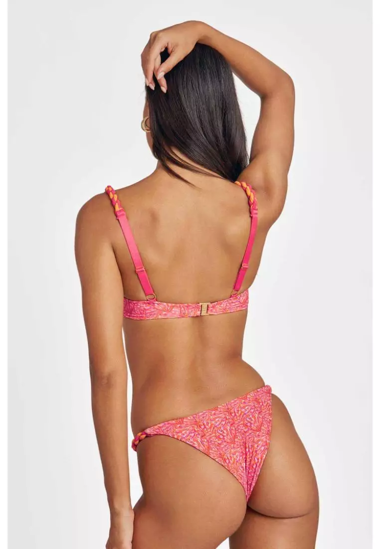 Katya Rope Underwire Bikini Top / Spice Isle