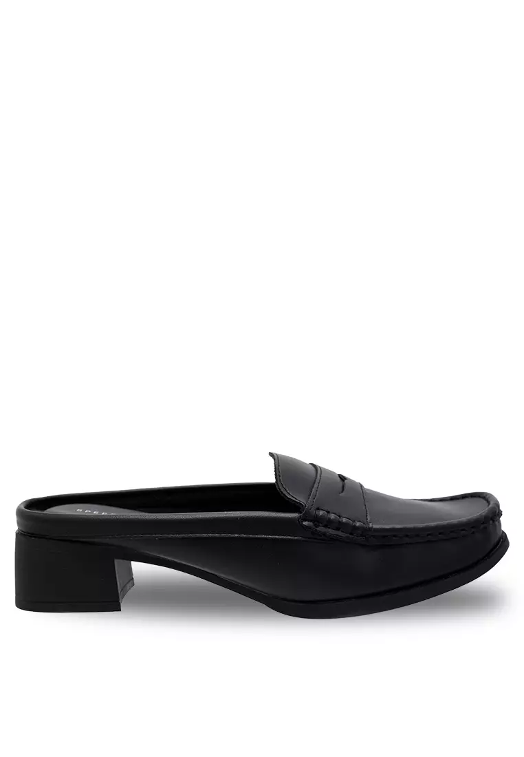 Discount on Speedy Rhino  shoes - SKU: Speedy Rhino Square-Toe Loafer Mules