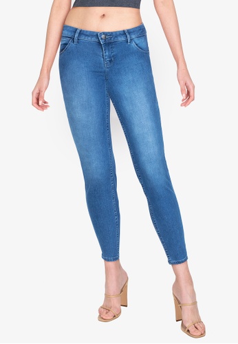 MissMissy Womens Casual Color Denim Pants Skinny Elastic Waist Jeggings Ankle Jeans