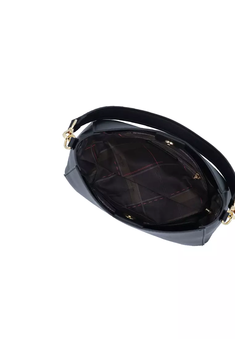 CR Elise 2-Way Shoulder Bag - Black