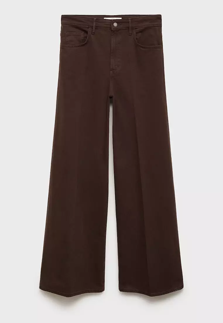 High-Waisted Wide-Leg Jeans