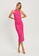 Chancery pink Wonder Midi Dress 7397FAA67D62E5GS_1