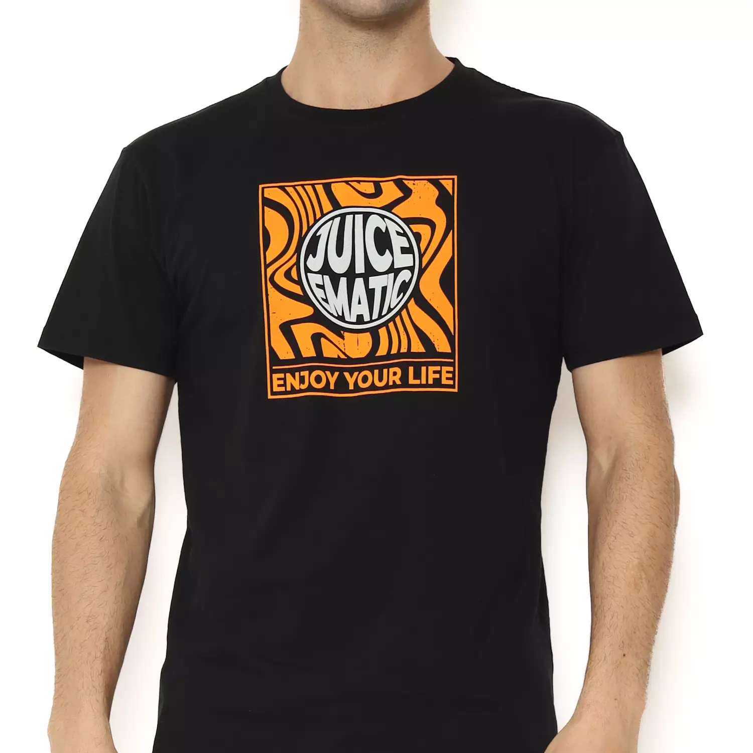 Juice Ematic Kaos Lengan Pendek Pria Distort Men Tee Planet Surf
