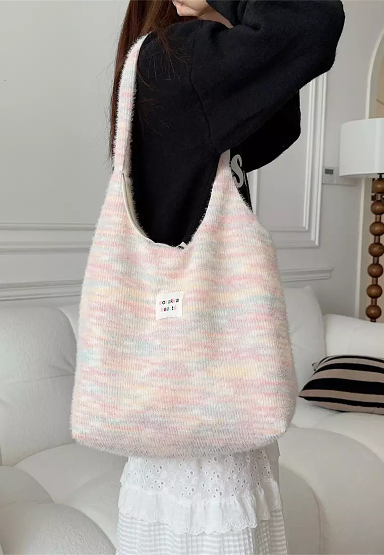 Furry hotsell tote bag