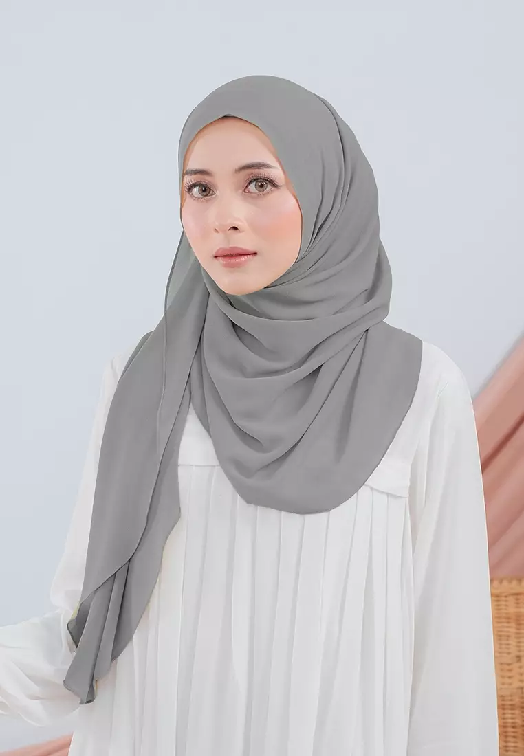 HIJAB INSTAN SABIYA - DARK GREY