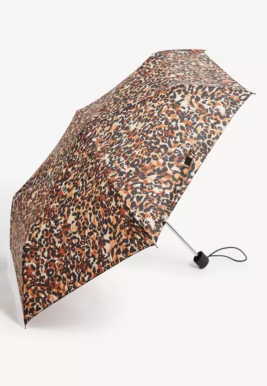 Animal Print Stormwear Compact Umbrella