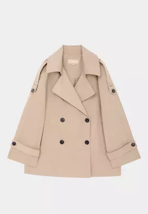 MICHAEL KORS Cutting 壮観 Pockets Pea Coat