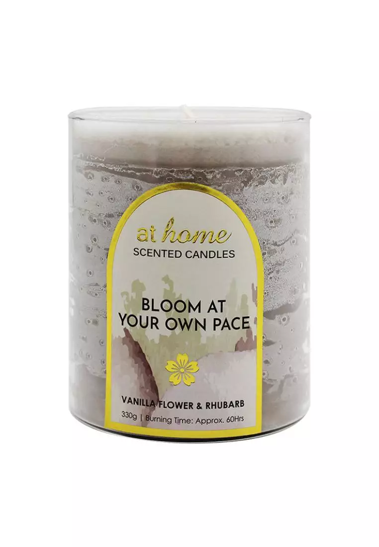 Buy At Home Scented Wynona Jar Candle Vanilla Flower Scent 2025 Online Zalora Philippines 4838