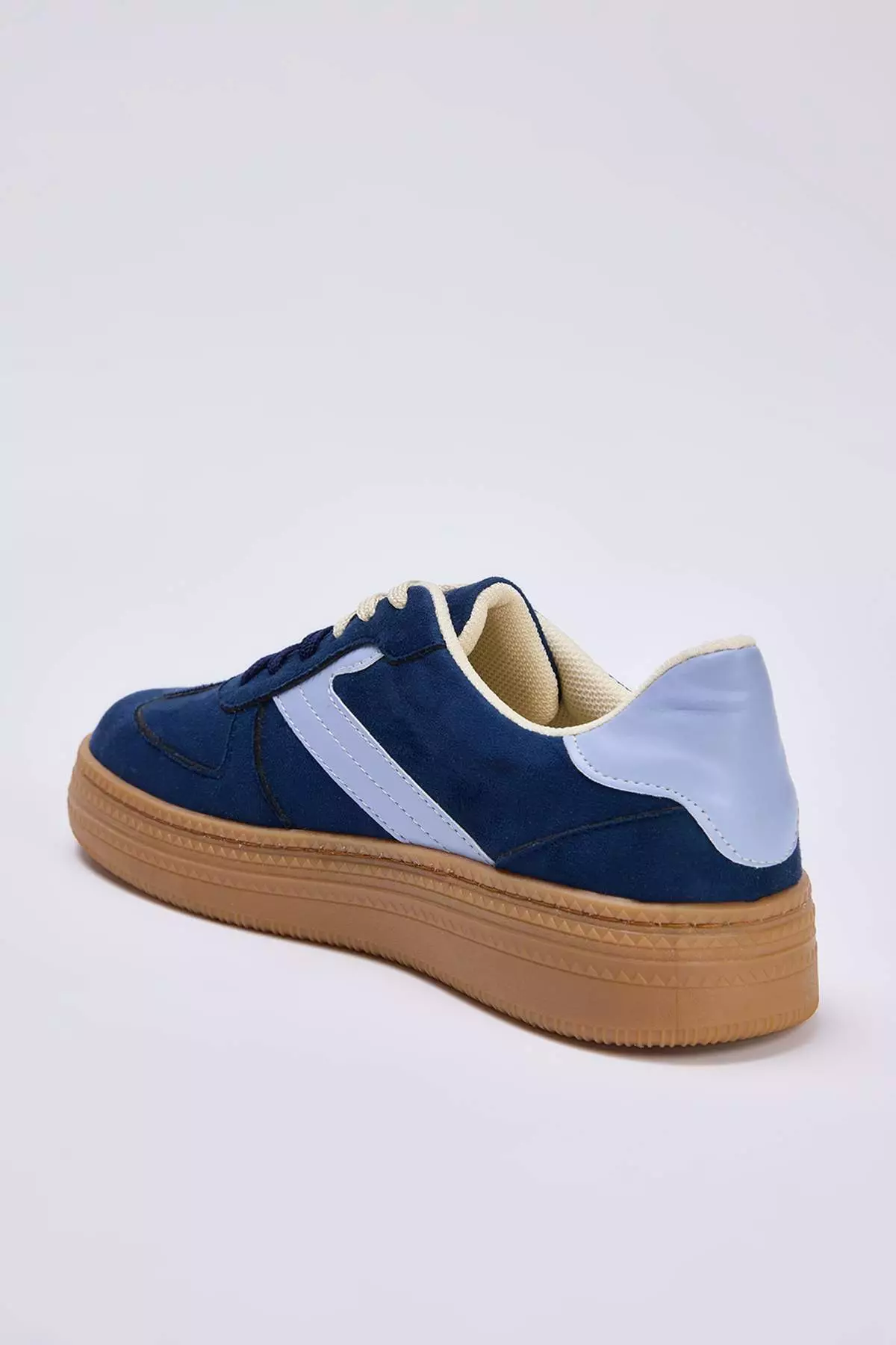 Retro Double Lace-Up Sneakers