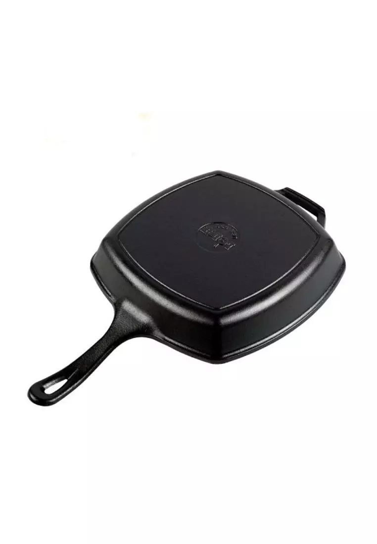 Buy Lodge 10.5 Inch Square Cast Iron Grill Pan 2023 Online ZALORA  Philippines