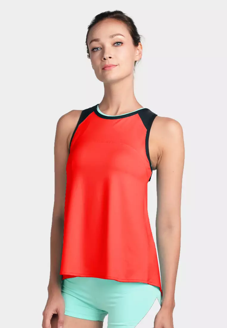 ViQ ViQ Racer Back Loose Tank with Sports Bra 2024