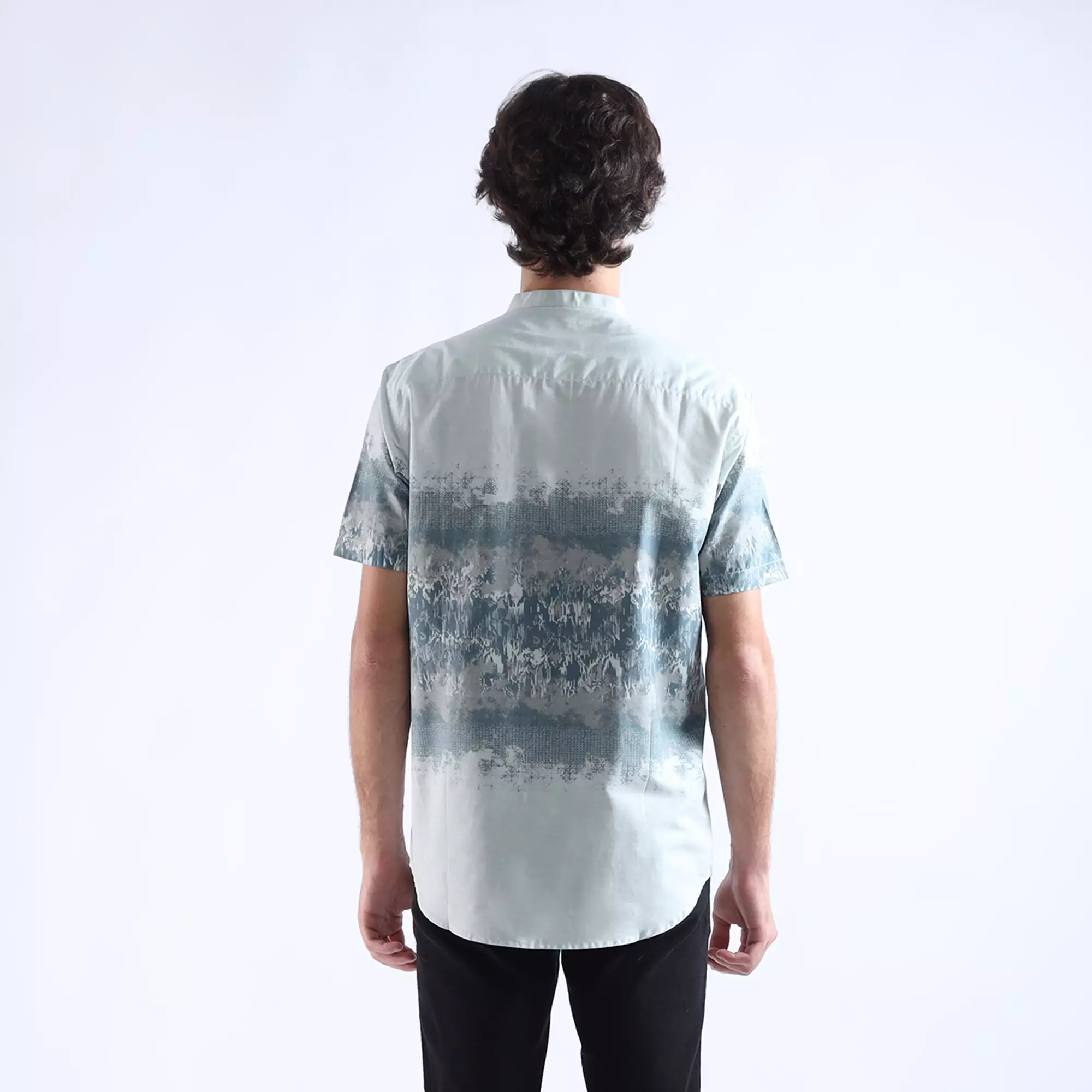 LARUSSO Dawn of Time - Kemeja Koko Printing Pria Lengan Pendek - KILLA