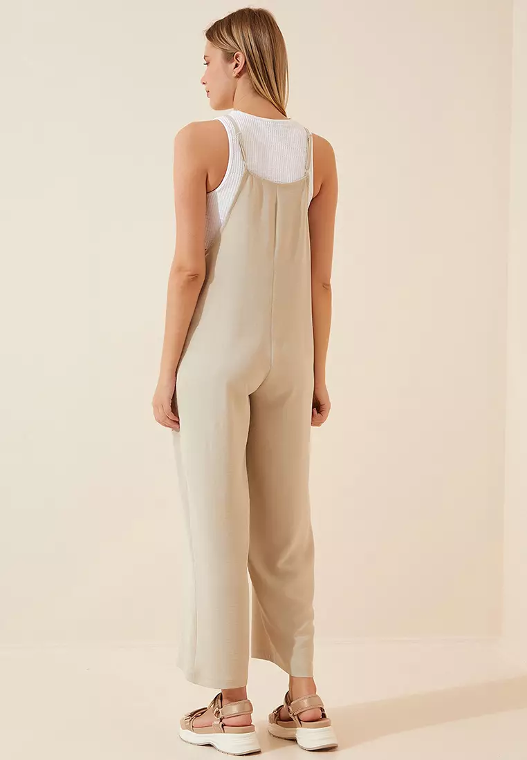 Square Neck Jumpsuit