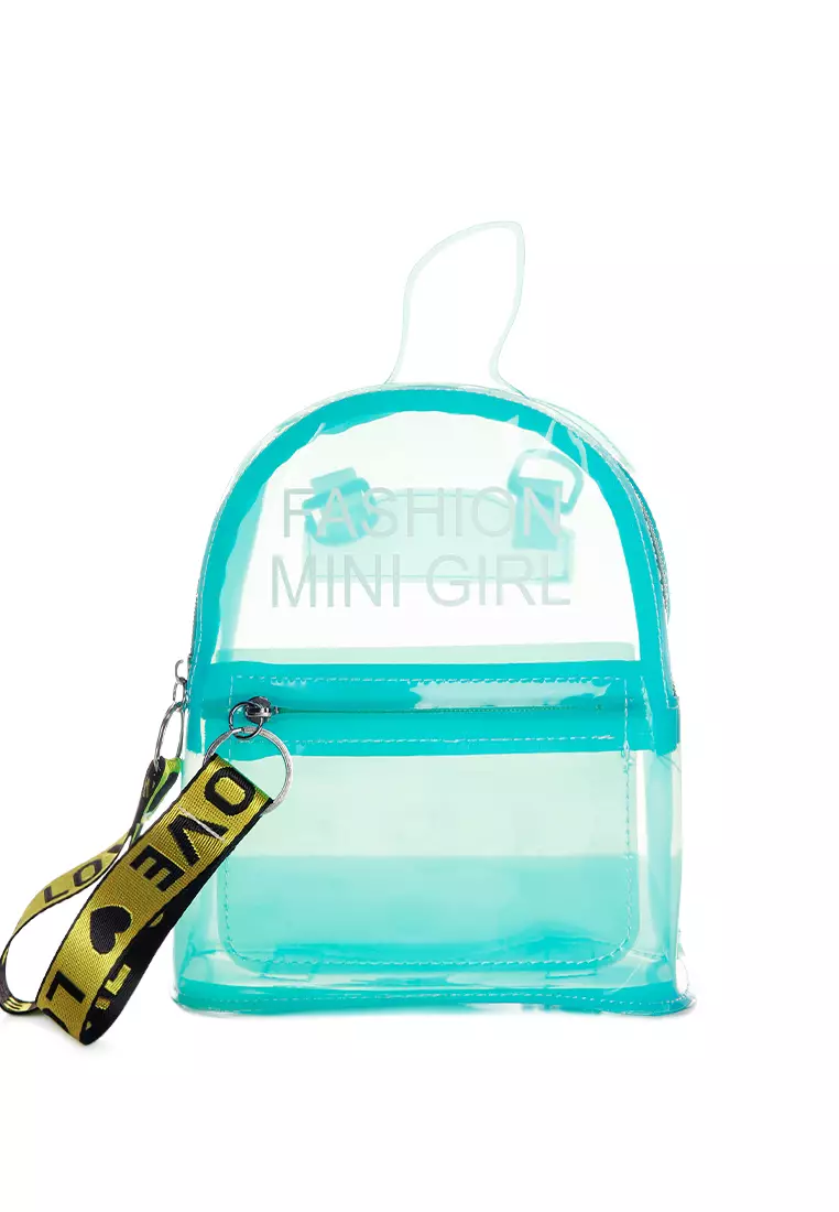 see through mini backpack