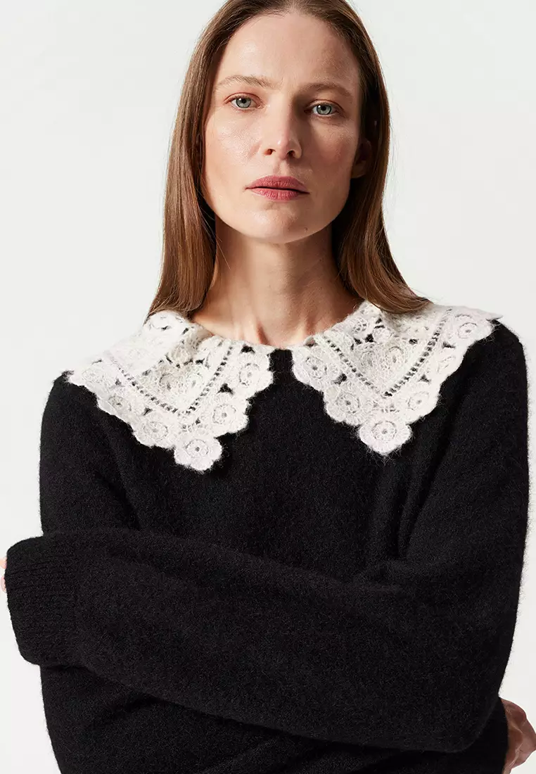 c*o様 UND CROCHET KNIT COLLAR Buy & Other Stories Crochet Collar Knit Jumper 2025 Online | ZALORA