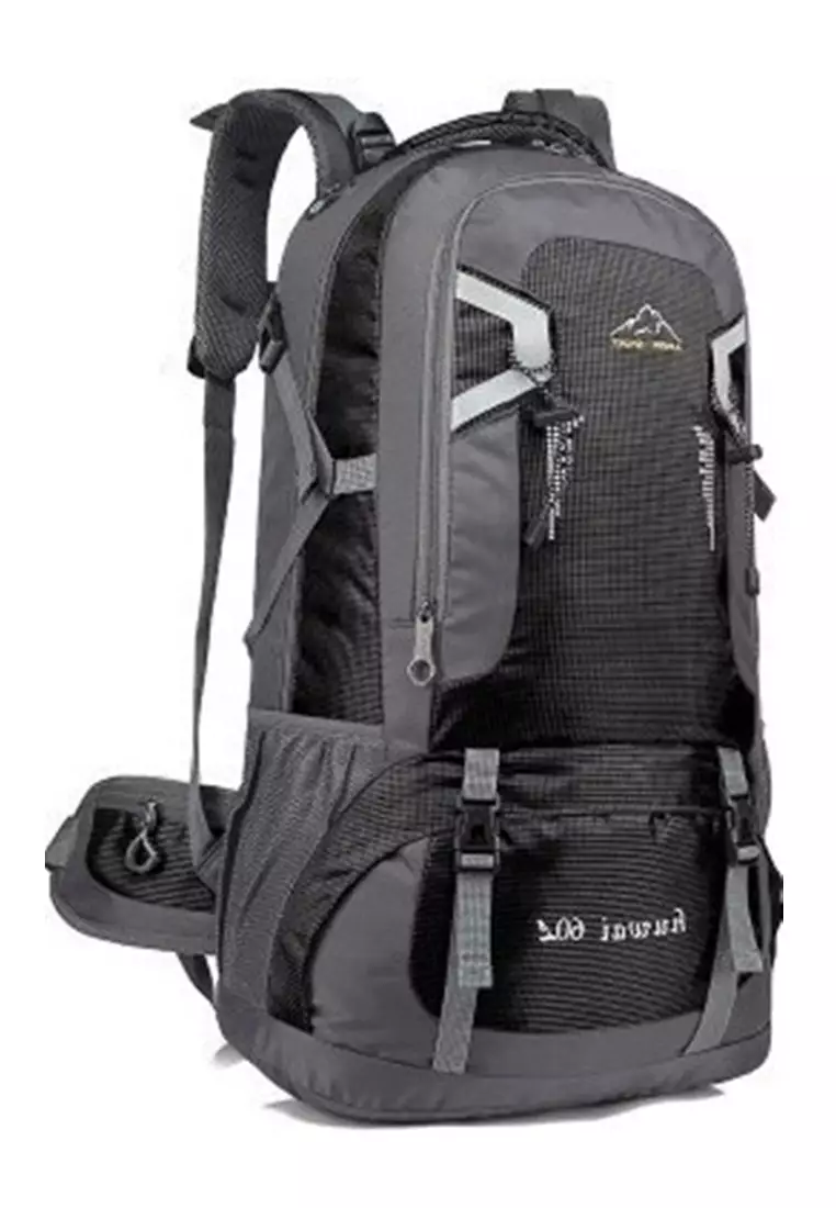 Huwai Tas Ransel Mountaineering 60L Waterproof Material Nylon ORIGINAL