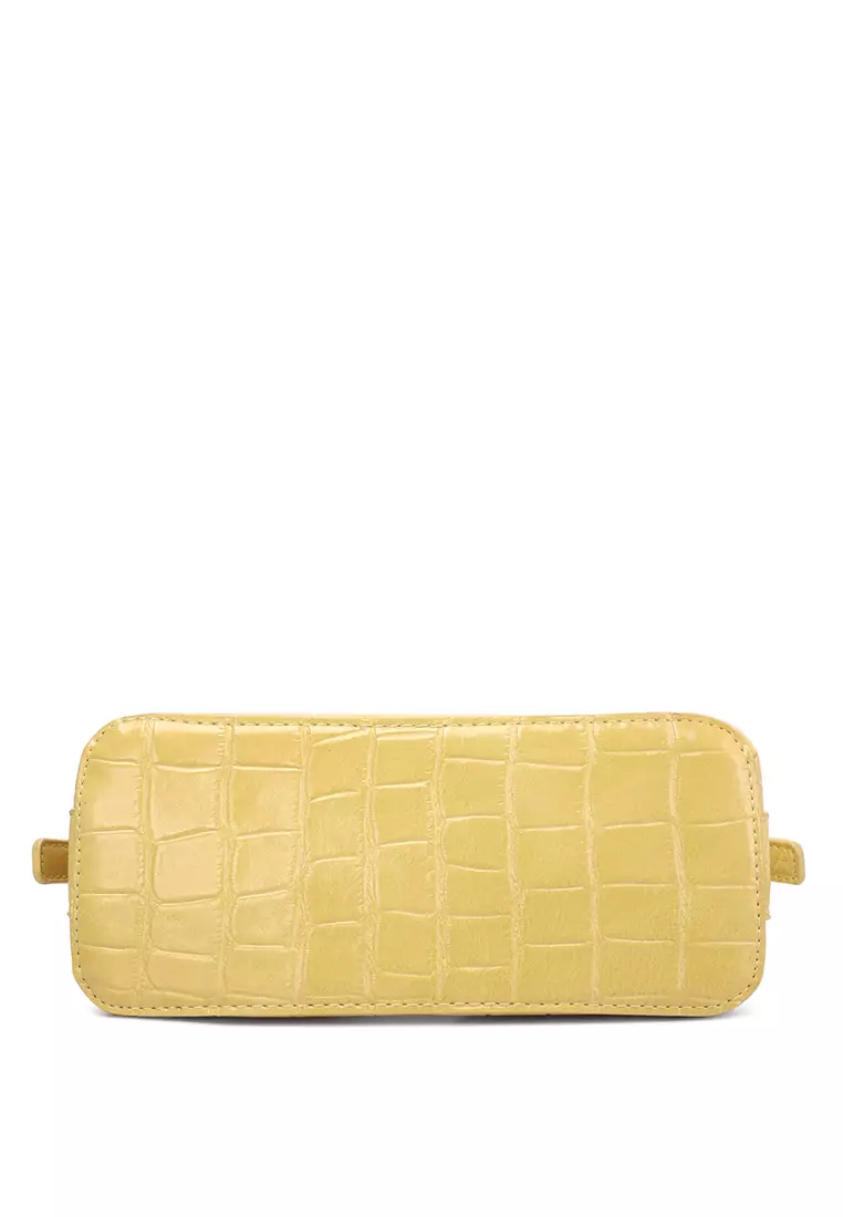 Tas Baguette Siap Acara Kuning