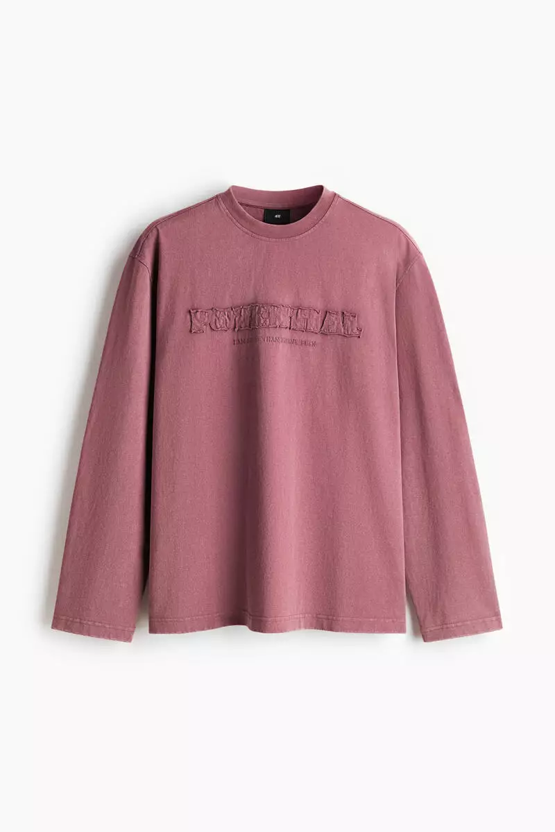 Loose Fit Long-sleeved T-shirt
