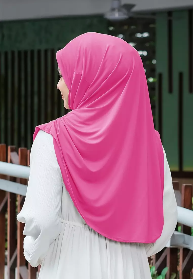 HIJAB INSTAN FATHIA - HOT PINK