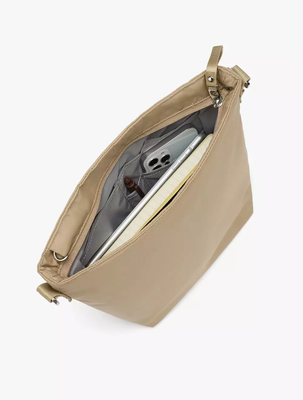 Pacsafe® W Anti-Theft Crossbody Taupe - Taupe