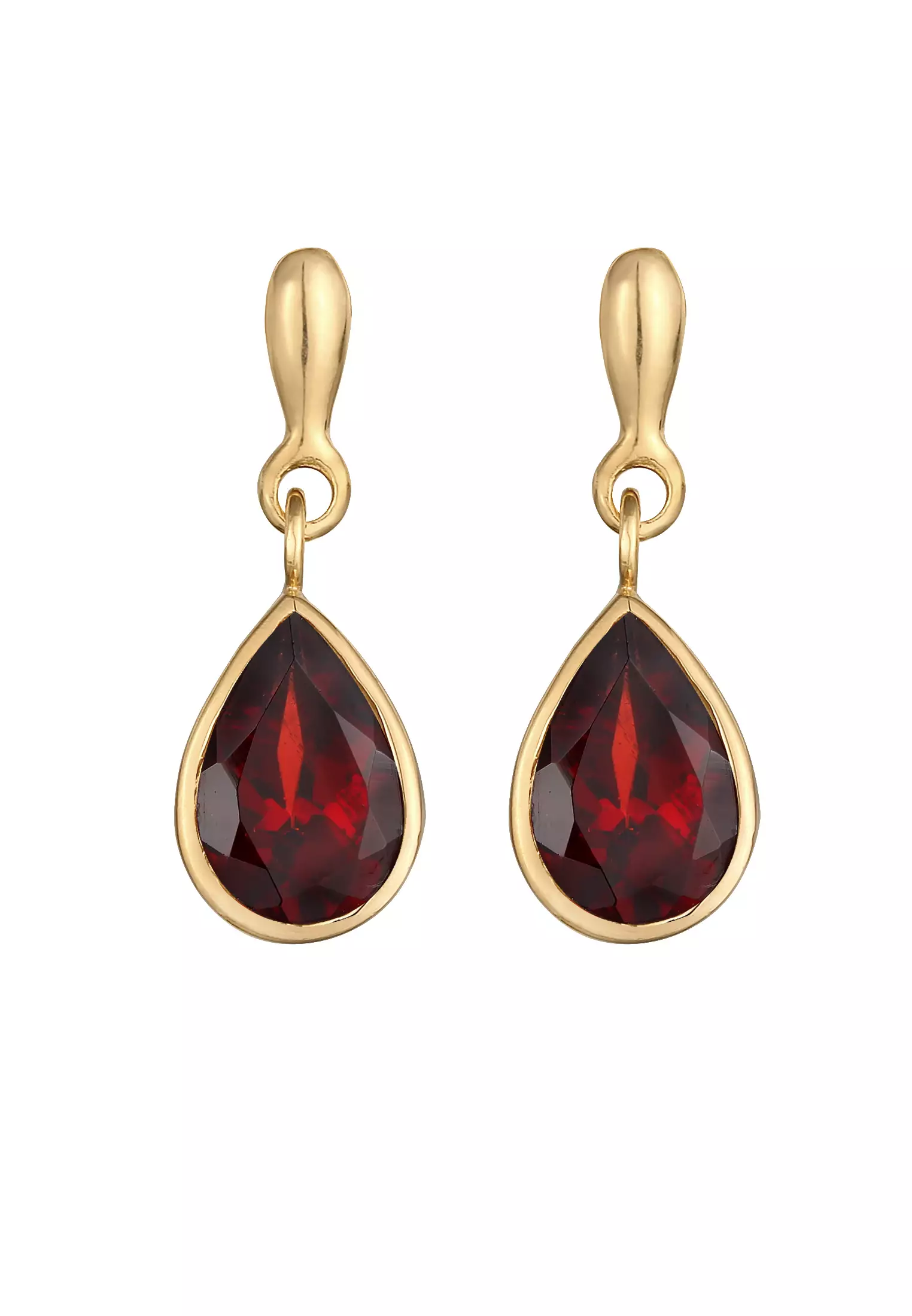 Garnet earrings deals