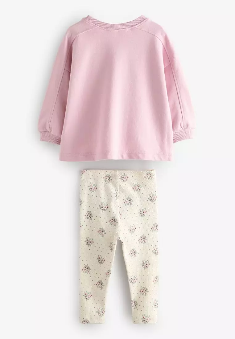 Long Sleeve Top and Leggings Set