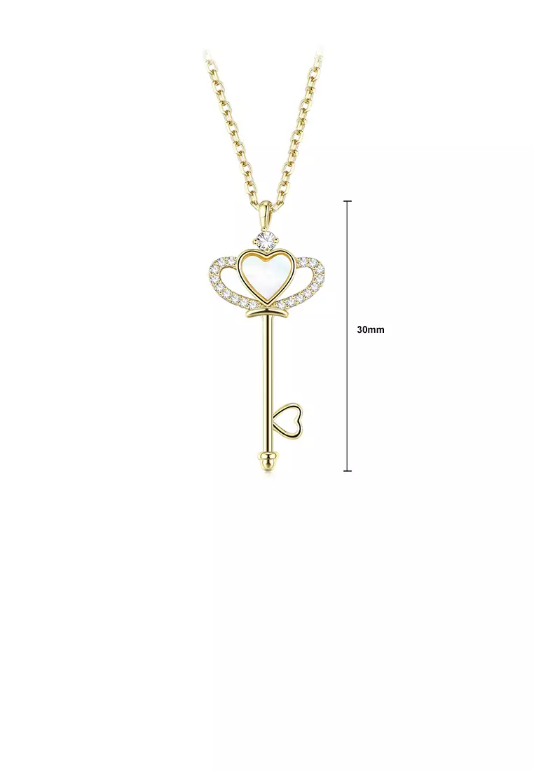 Crown sales key pendant