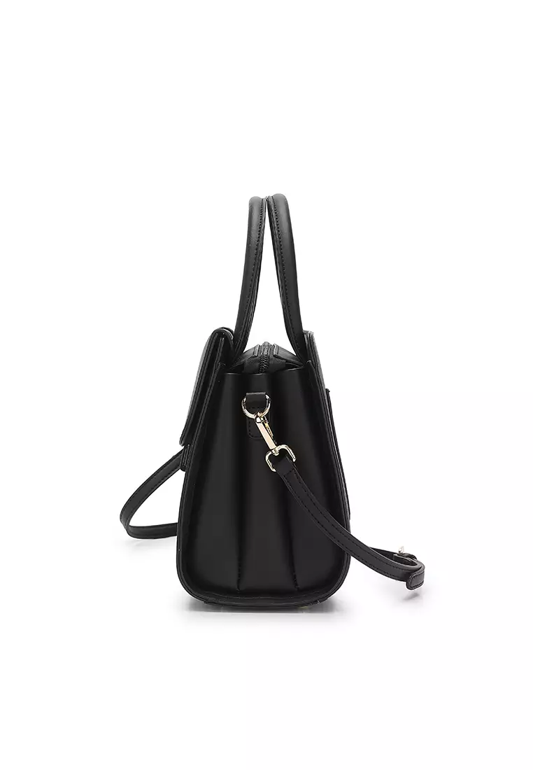 Women's Top Handle Bag / Sling Bag / Crossbody Bag (Tas Selempang / Tas Tangan) - Hitam