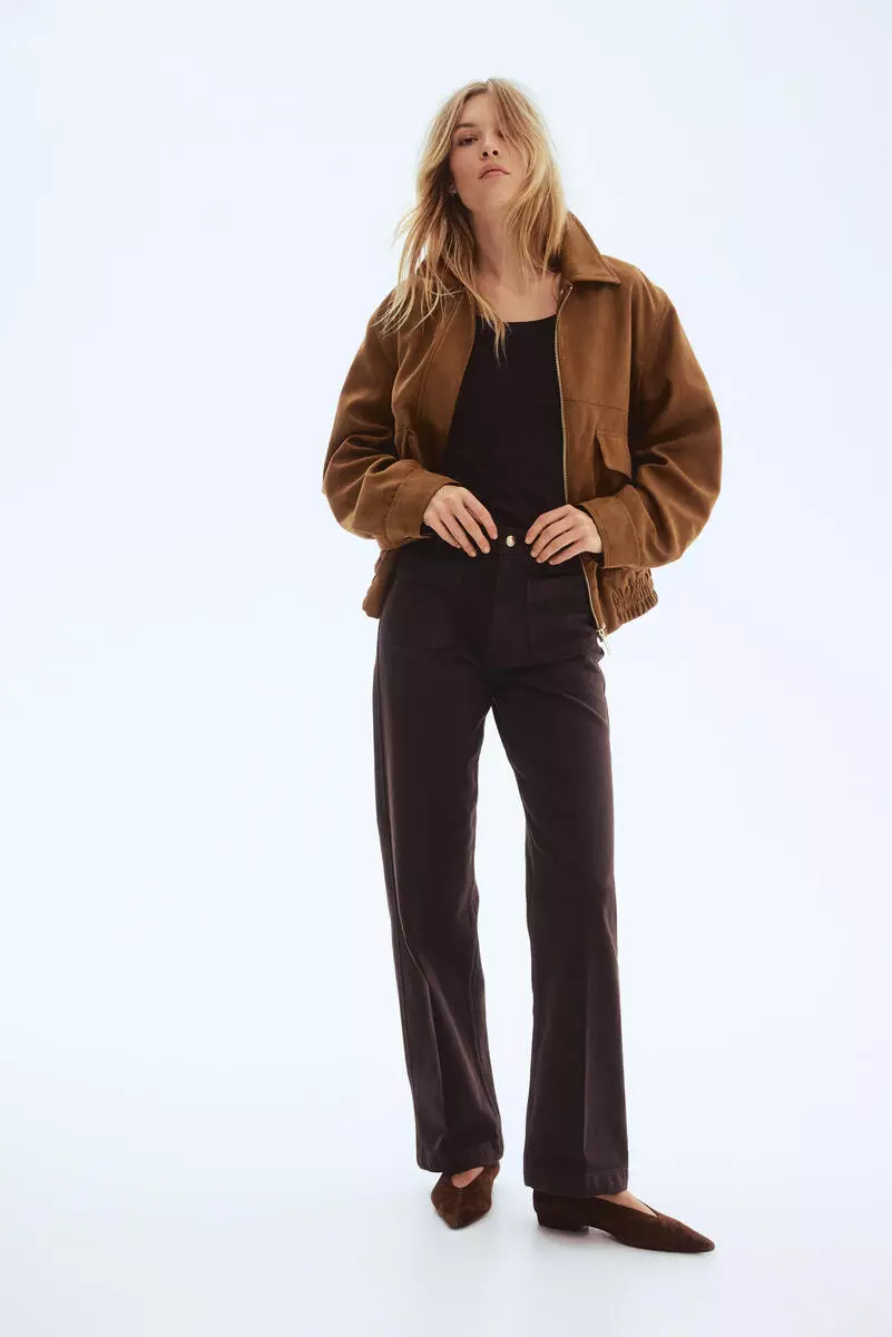 Wide High Jeans