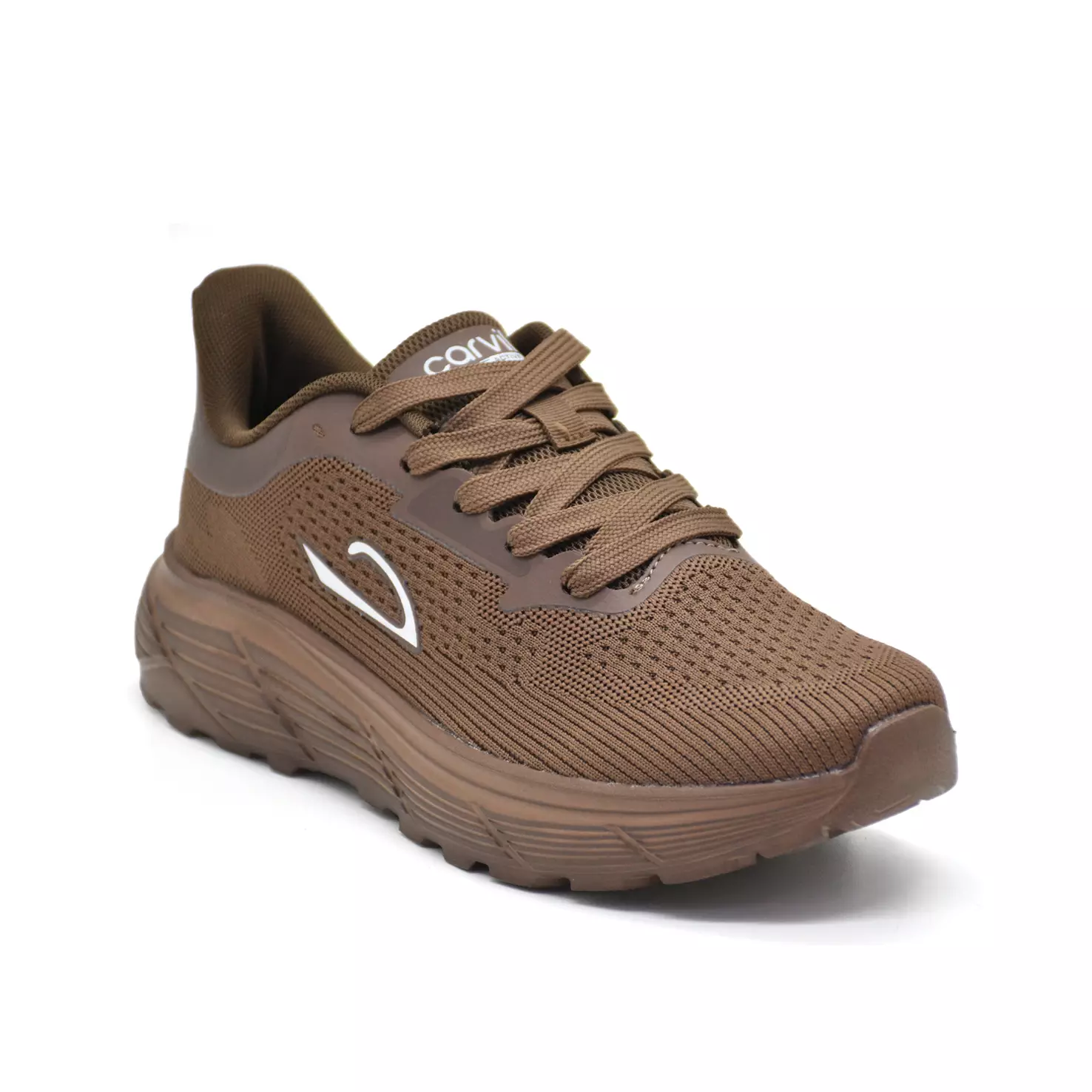 Carvil Sepatu Pria Lineal-SM Dark Brown