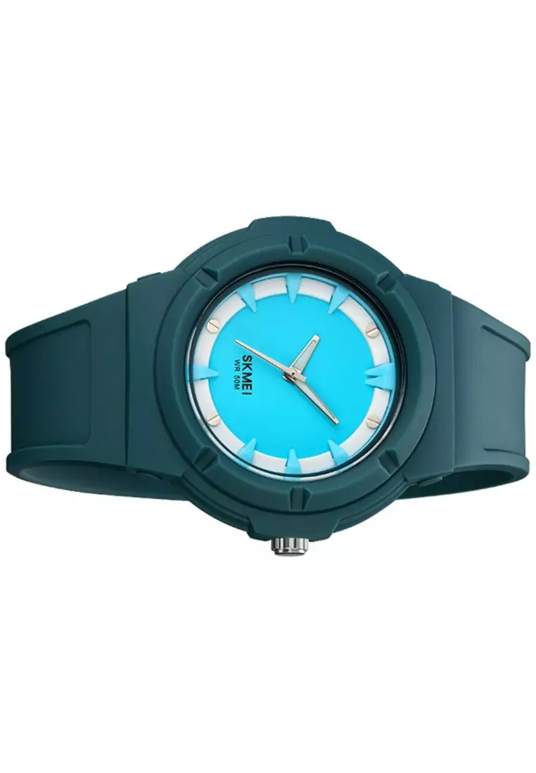 Jam Tangan Analog Pria Waterproof Strap Tali Material PU Silicone IR40 ORIGINAL