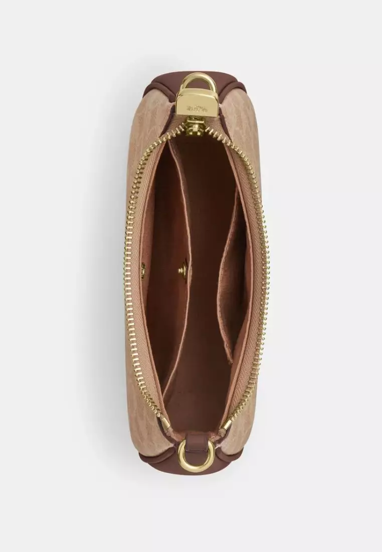 Teri Mini Crossbody Bag In Signature Canvas Im/Tan/Brown