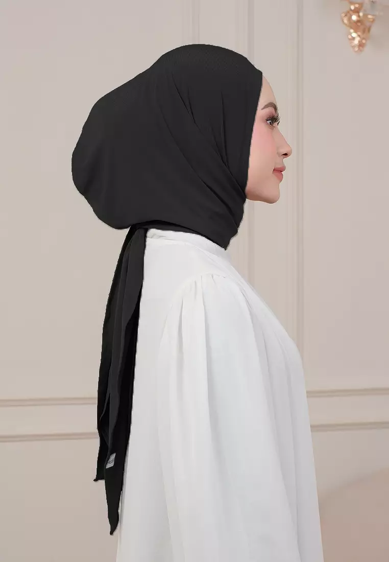 HIJAB INSTAN QIARA - BLACK