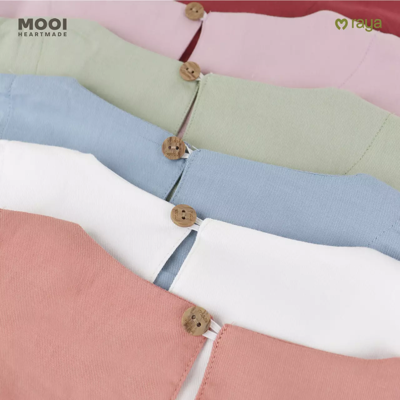 Mooi Tunik Wanita Atasan Wanita Jeehan Tunik - Clary Sage