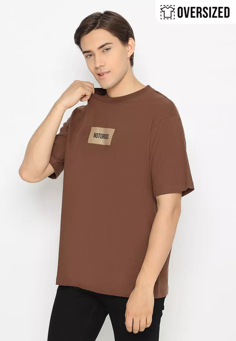 RBJ T-Shirt Cotton Oversized Pria 2079330041