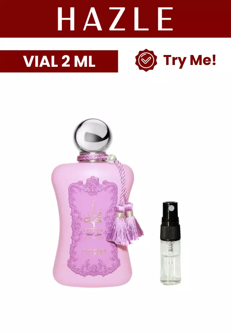 [Vial] Zimaya Fatima Velvet Love Woman Extrait De Parfum EDP 2 ml