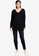 Old Navy black Voopneck Oversized Tunic Po FDC2FAA316BCB3GS_3