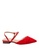 Twenty Eight Shoes red VANSA Ankle Strap Pointed Low Heel Shoes VSW-F619010 C5F74SH77A8398GS_1